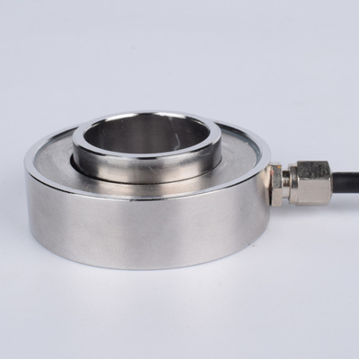 sensor miniatura de acero inoxidable de la fuerza del sensor 1.5±10%MV/VRing de la fuerza 5-50kn