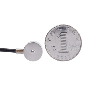 Transductores de la medida de la fuerza del botón de FA102 100-1000N Mini Force Sensor Stainless Steel