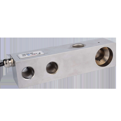 Celda de carga de viga de corte de 0,22 -4,4 t con orificios roscados Sensor de fuerza de pesaje de acero inoxidable