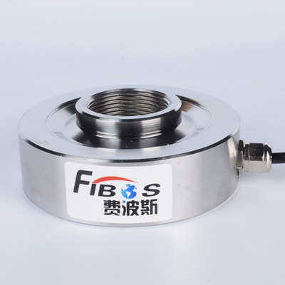sensor miniatura de acero inoxidable de la fuerza del sensor 1.5±10%MV/VRing de la fuerza 5-50kn