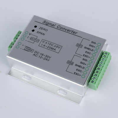 El amplificador de la célula de carga IP64 0,1%, 4 unidades filtra el amplificador de la instrumentación del indicador