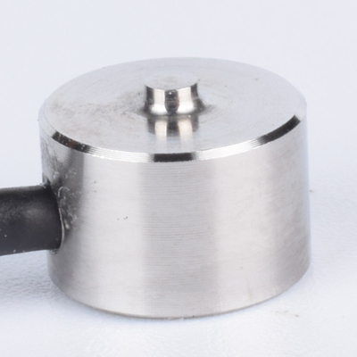 célula de carga de acero inoxidable miniatura del sensor 100-500n de la fuerza de 8m m