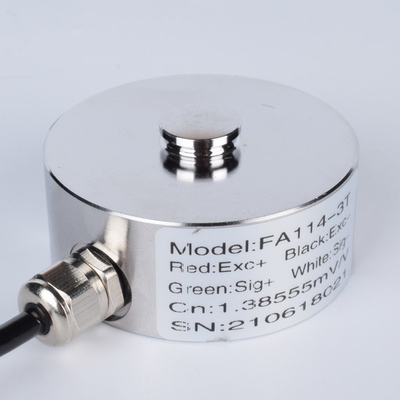 0,2% sensores miniatura de la célula de carga 1kn, célula de carga de acero inoxidable 5kn