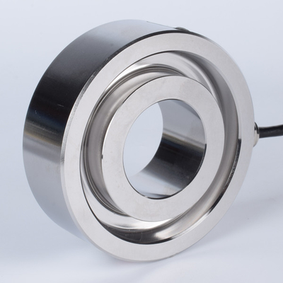 célula de carga de acero inoxidable de 10-200kn Ring Force Sensor 1.5mv/V